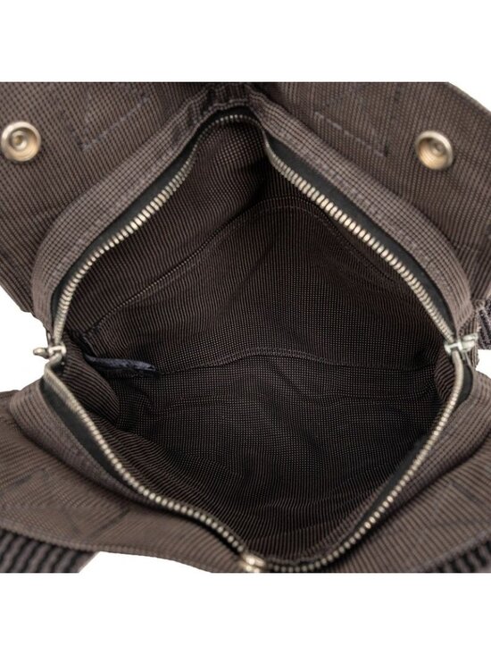 Hermes Her Line a Dos PM Backpack Gray Canvas